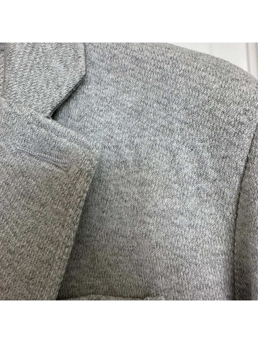 Faherty Inlet Knit Blazer - Heather Grey men’s size Small
